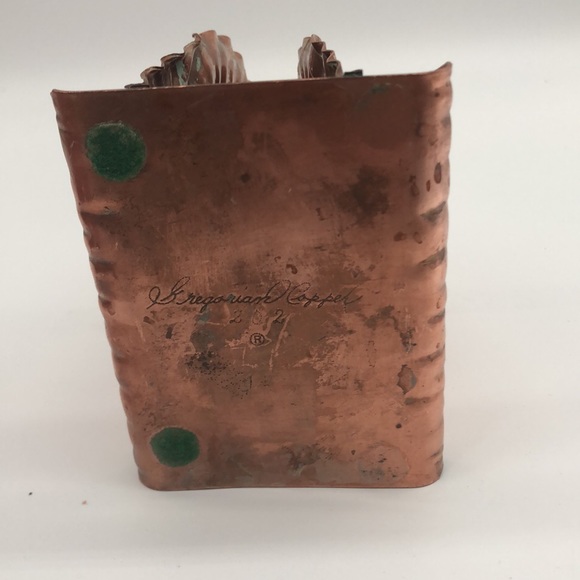 Copper napkin holder - Picture 4 of 4